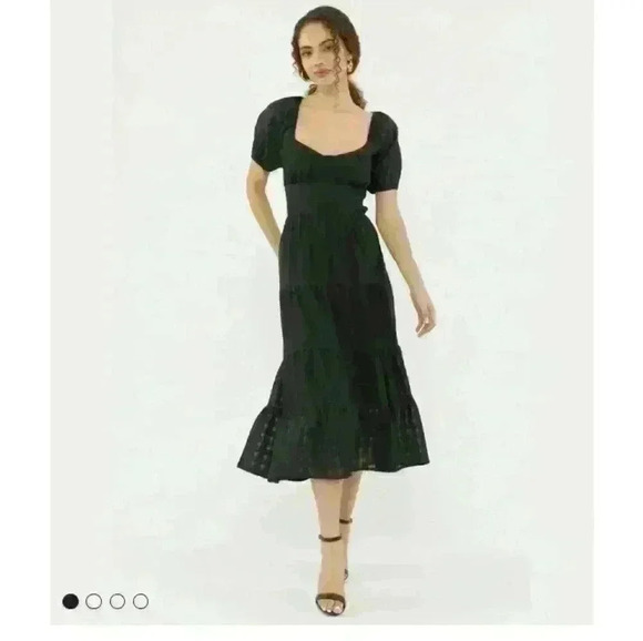 NWNT for ever 21 sexy tiered open back with underlay  dress SL - Picture 2 of 8